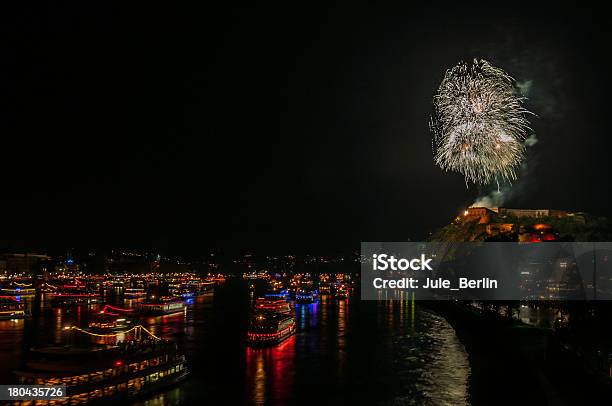 Reno Em Chamas - Fotografias de stock e mais imagens de Rio Reno - Rio Reno, Alemanha, Ao Ar Livre