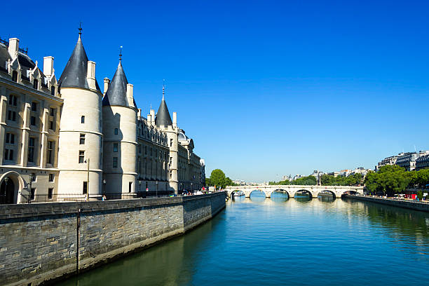 istock Bridge over Seine, Paris, France 180438222