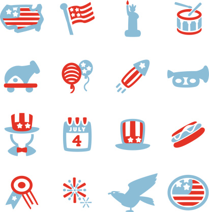 Vector File of 4th july Icon