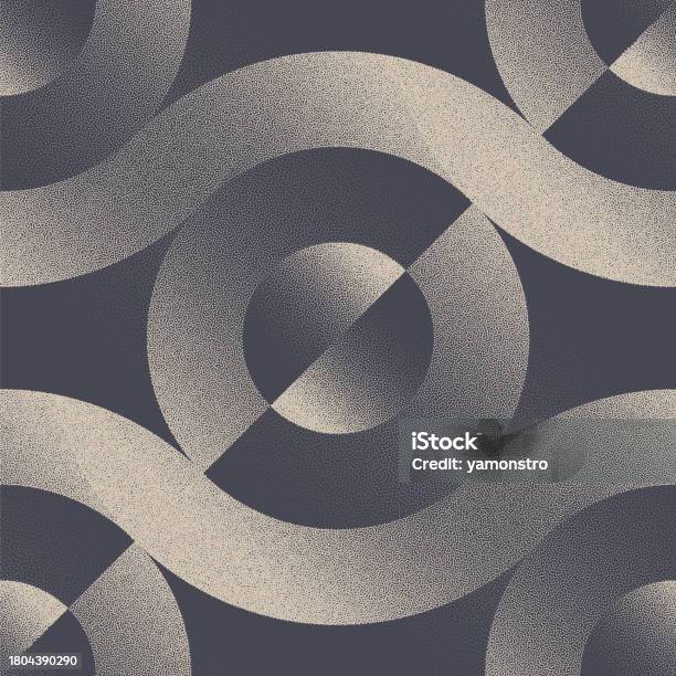 Patterns Trend Graphics Ultra Modern Graphic Seamless Pattern Trend Vector Dot Work Abstract ...