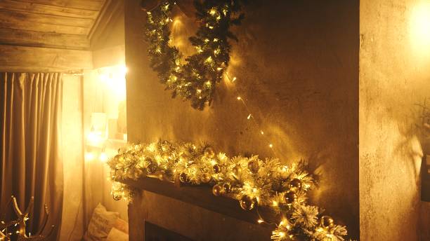 istock Christmas and New Year interior decoration 1804408826