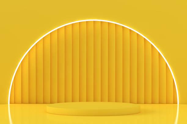istock Abstract background for 3D product presentation, empty product stand 1804414329