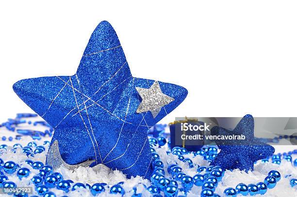 Decoración De Navidad Foto de stock y más banco de imágenes de Acontecimiento - Acontecimiento, Adorno de navidad, Azul