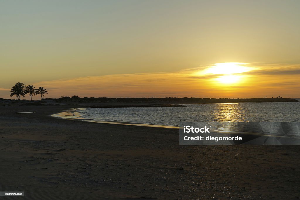 Playa El Racó de Cullera - Foto stock royalty-free di Spiaggia