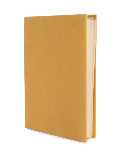 istock Closed old hardcover book isolated on white 1804449780
