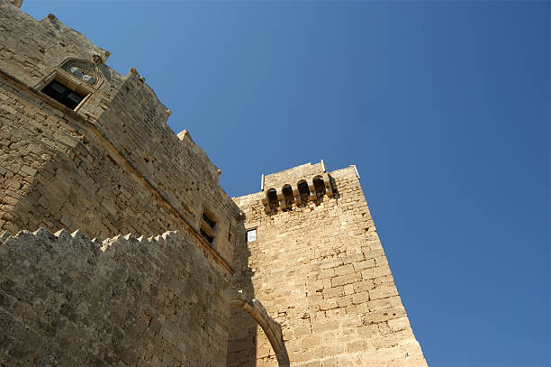 istock Linods Acropolis on Rhodos Ancient Archeological site, Greece 180446110