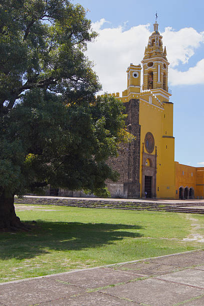 istock San Gabriel Monastery Church in Cholula, Puebla 180446439