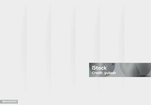 Shadow Stripes Pattern Five Vertical Stripes With Shadows Cuts In Paper Sheet Vector Realistic ...