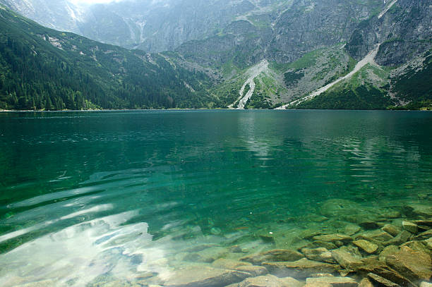 istock Lake in Tatra Mountains 180451956