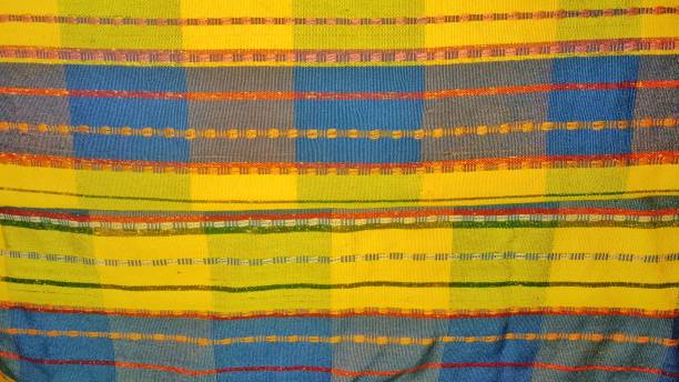 istock East Timor Traditional Fabrics, Multicolors Fabric Pattern Costume 1804548333
