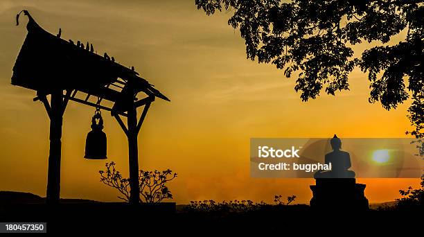 Buddha Statue In Sunset Stock Photo - Download Image Now - Asia, Asian Culture, Asian and Indian Ethnicities