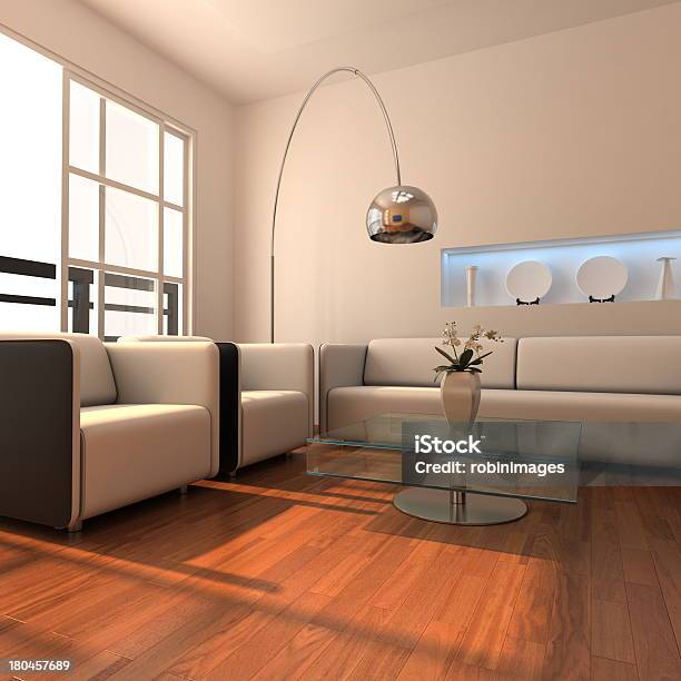 Modern Living Room Stock Photo - Download Image Now - Apartment, Day, Domestic Room