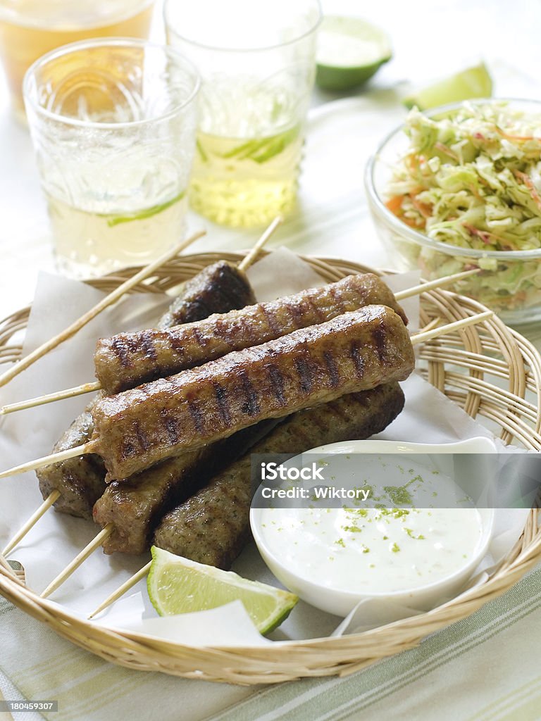 Viande hachée kebab - Photo de Kebab libre de droits