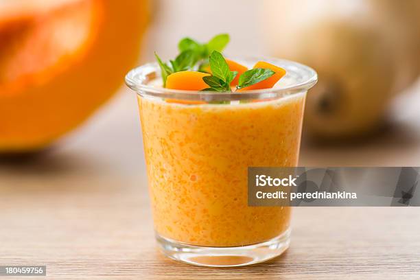 Pumpkin Smoothies Stock Photo - Download Image Now - Autumn, Boiled, Breakfast