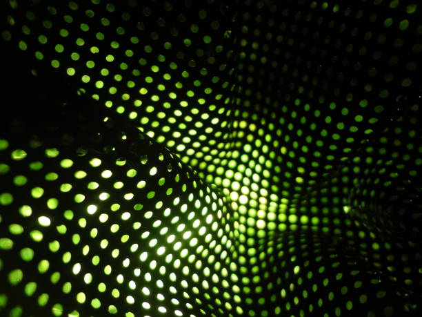 istock Green Abstract Nature Blurred Defocused Simple Glowing Template Dots Background 1804631741