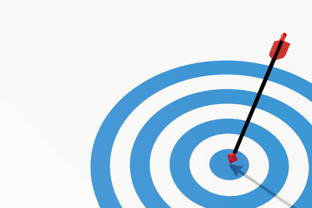 istock Dart in Bull's Eye 1804646602