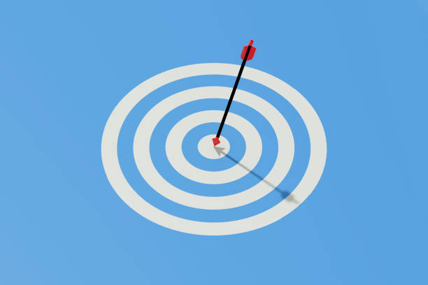 istock Dart in Bull's Eye 1804646651