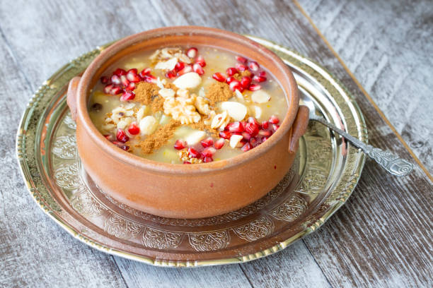 istock Traditional delicious Turkish dessert; Ashura (Asure) 1804665379
