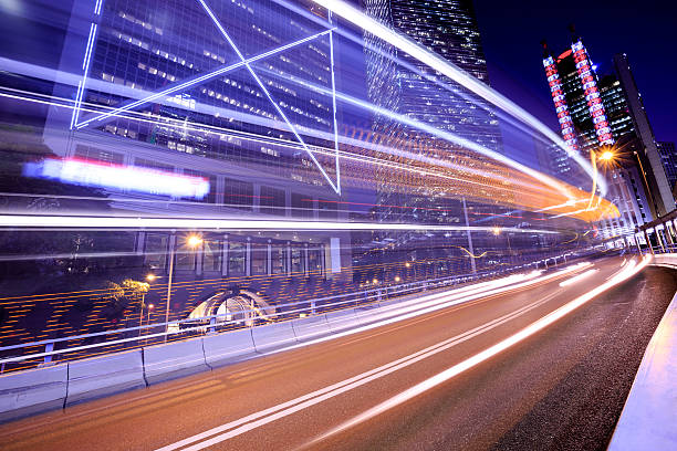 istock Night Traffic Hong Kong 180469705