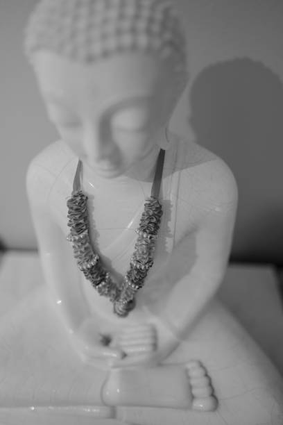 istock ANTIQUE WHITE BUDDHA FROM THE 19TH CENTURY 1804727040