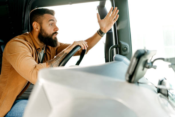 istock Frustration in traffic congestion 1804729551