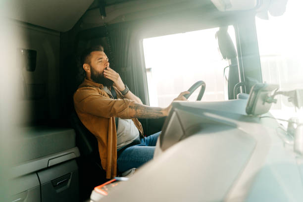 istock Fatigue in the driver's seat 1804729553