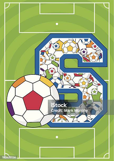 Soccer Football Apprentissage Lettre S Vecteurs libres de droits et plus d'images vectorielles de Apprentissage - Apprentissage, Balle ou ballon, Ballon de football