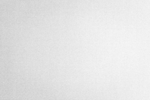 istock Silk cotton blended fabric wallpaper texture background in light white 1804848075