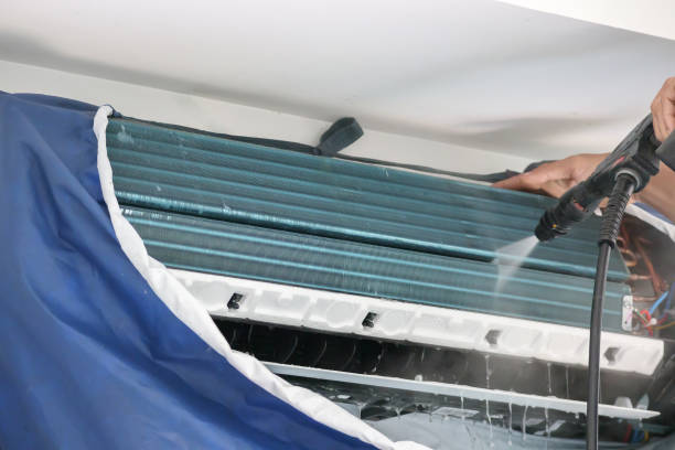 istock air conditioning cleaning service with water spray 1804848095