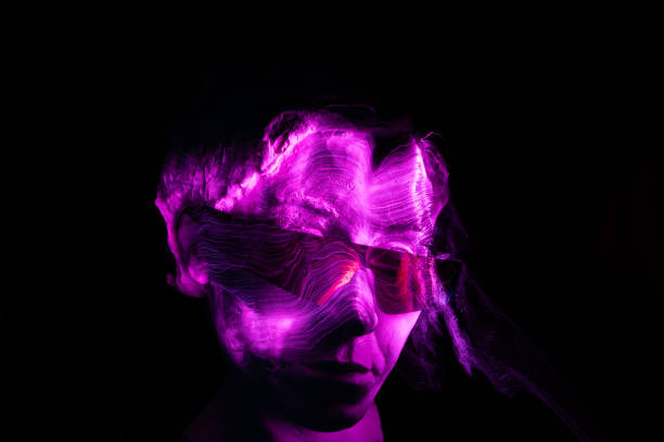 istock Abstract sculpture of a woman 1804849242