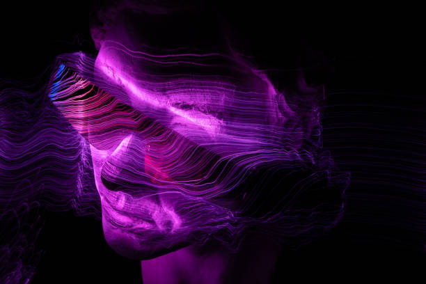 istock Abstract sculpture of a woman 1804849248