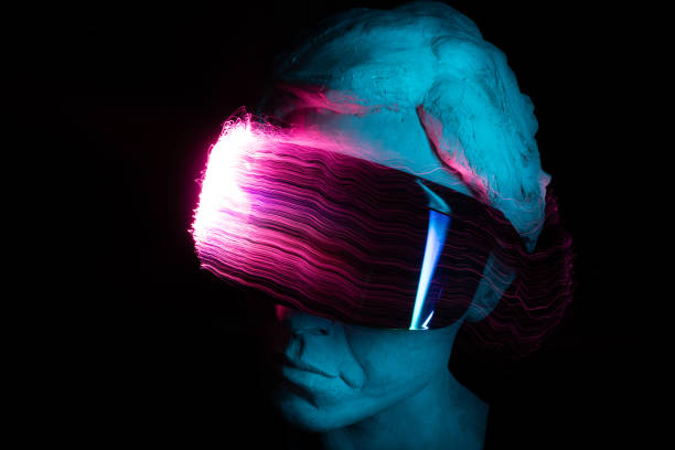 istock Abstract sculpture of a woman 1804849254