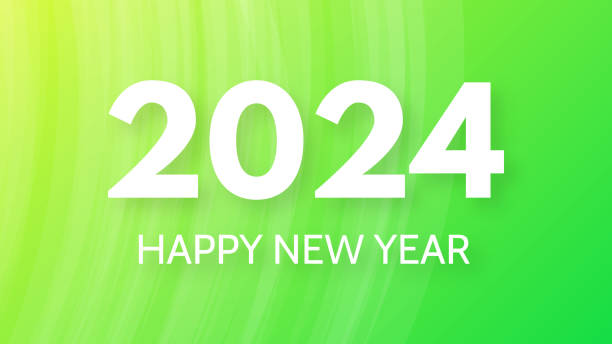 istock 2024 Happy New Year on colorful background 1804882250