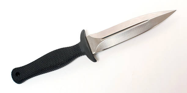 istock Army knife isolated on the white background 180489668