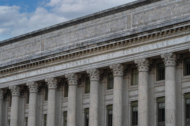 농림부 - usda built structure federal building washington dc 뉴스 사진 이미지