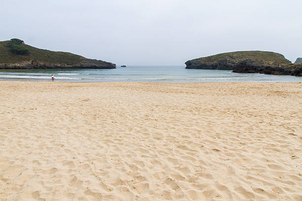 Beach Asturias Spain - Playa de Barro stock photo