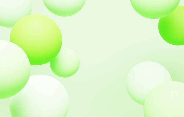 istock Pastel color ball background illustration 1804949424