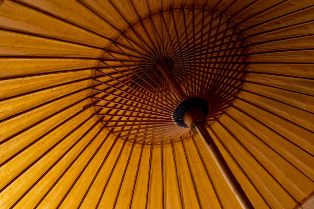 istock Japanese traditional umbrella 1804951670