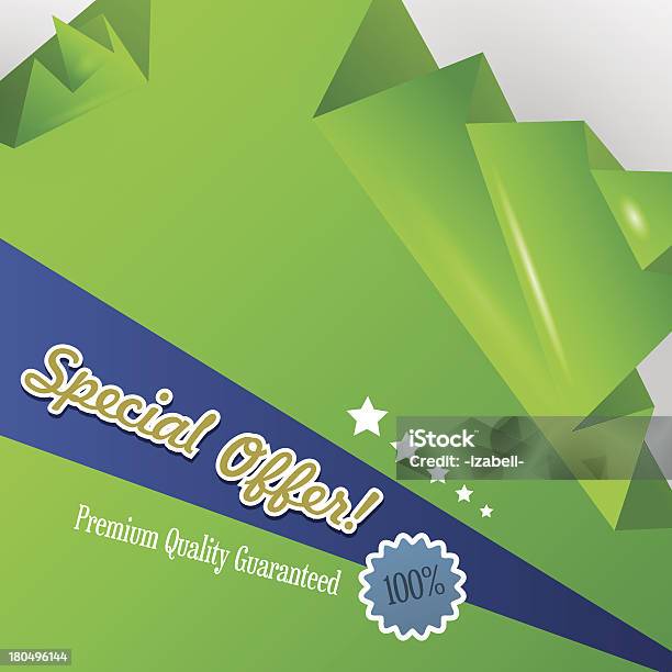 Origami Di Sfondo Verde Vendita - Immagini vettoriali stock e altre immagini di Affari - Affari, Ambiente, Astratto