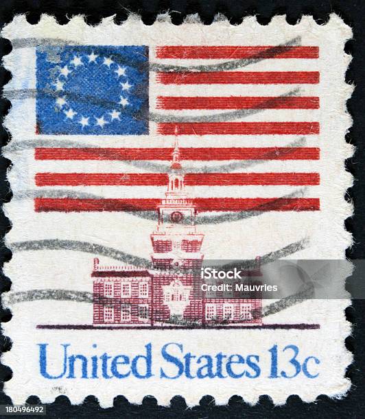 미국 플랙 우표 0명에 대한 스톡 사진 및 기타 이미지 - 0명, 4, 개체 그룹