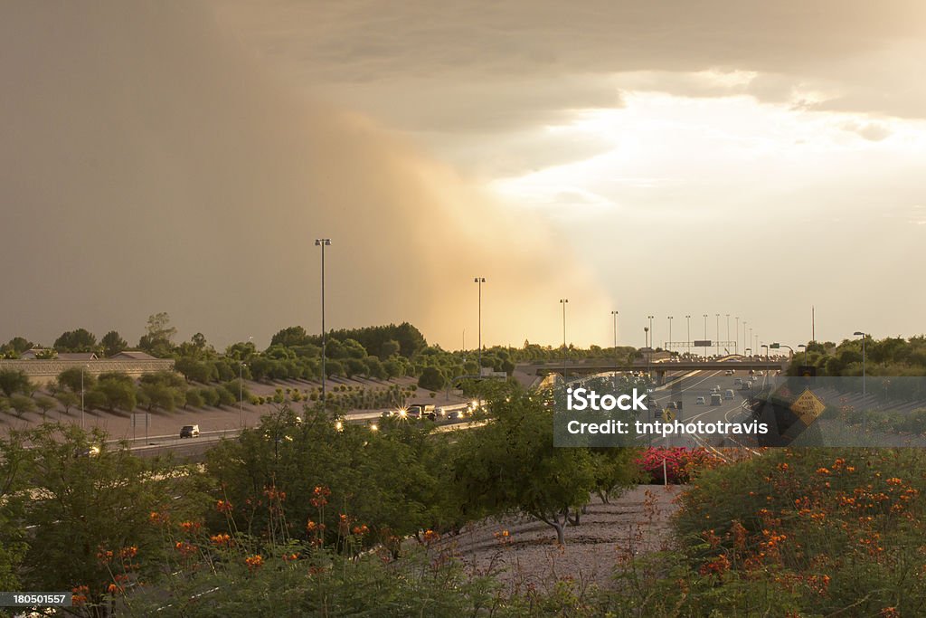 Arizona Tempête de poussière - Photo de Tempête de poussière libre de droits