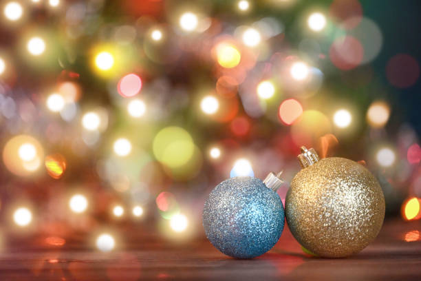 istock Christmas lights and ornaments 1805026845