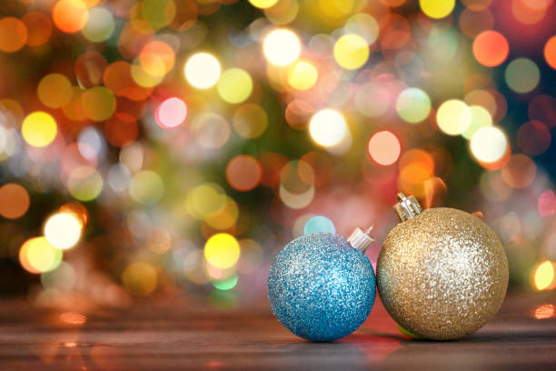 istock Christmas lights and ornaments 1805027036