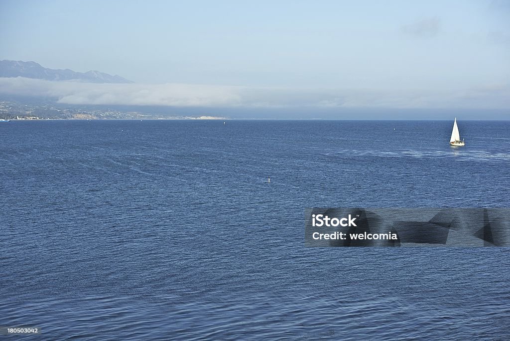 Oceano Pacífico em Santa Barbara - Foto de stock de Mar royalty-free