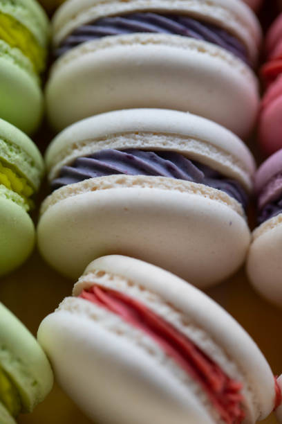 istock Stack of sweet colorfull macaroons 1805087897