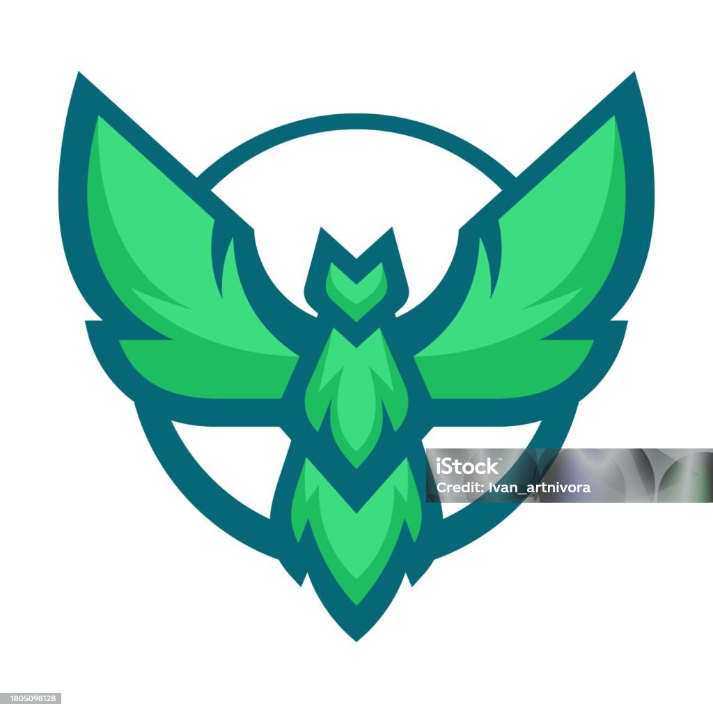 Simplistic Phoenix Vector Illustration Phoenix Simple Mascot Style Stock Illustration ...