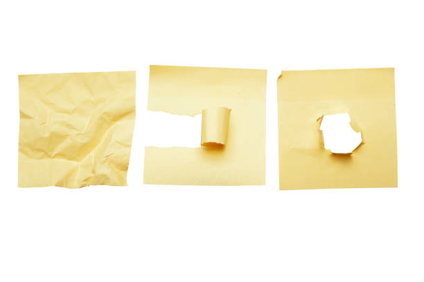 istock Crumpled notepaper and ripped notepaper 1805099808