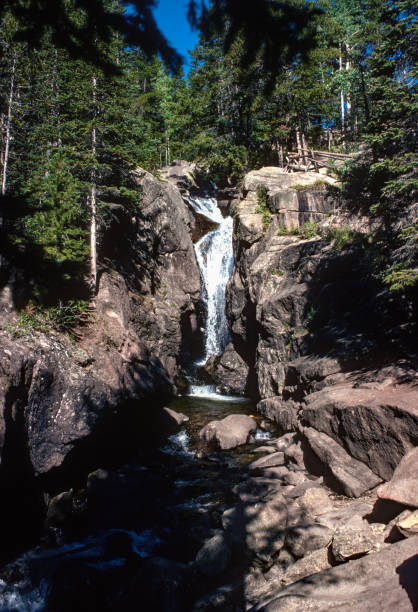 istock Rocky Mountain NP - Fall River Road - Chasm Falls - 1977 1805119351