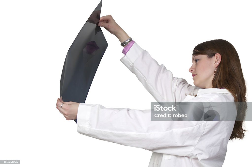 Weibliche Radiologe - Lizenzfrei Arzt Stock-Foto