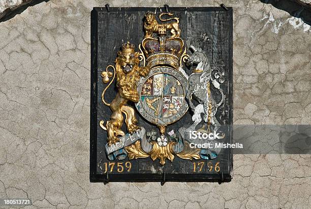 Emblema De Medieval Foto de stock y más banco de imágenes de Animal - Animal, Caballo - Familia del caballo, Con cuernos